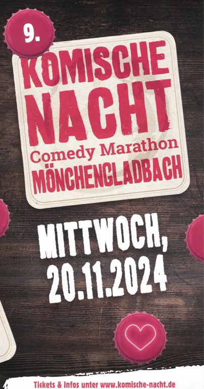 9. komische Nacht Moenchengladbach
