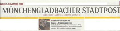 Rheinische Post vom 5. November 08